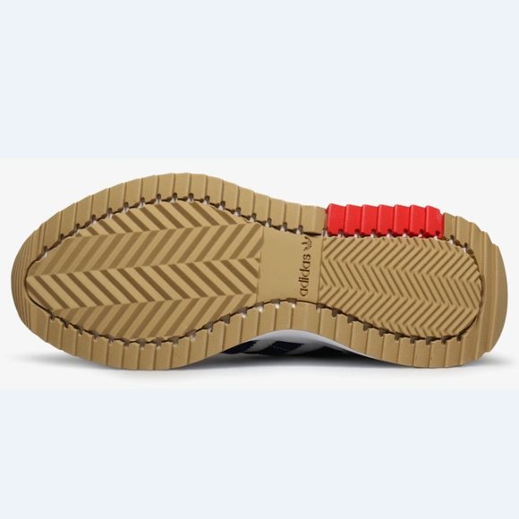 New adidas Originals Retropy Mens athletic shoes sneaker white navy red sz 8-12 - Picture 5 of 7